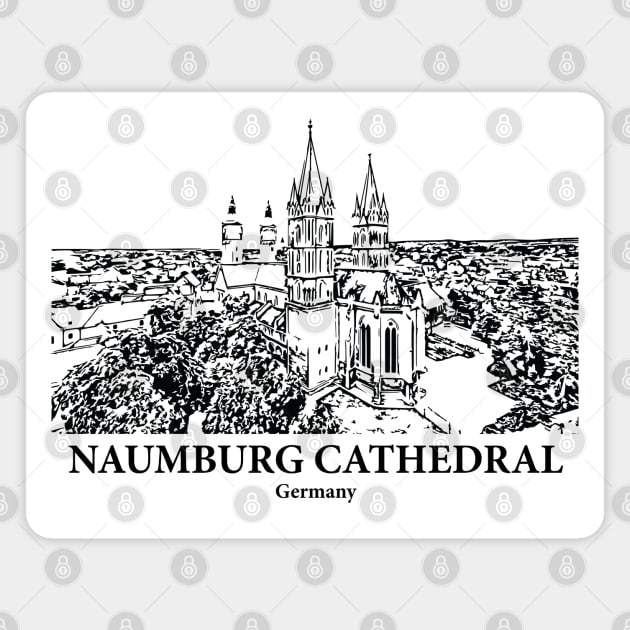 Naumburg Cathedral - Germany Magnet by Lakeric